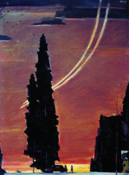 Георгий Григорьевич Нисский «над снегами» (1960)