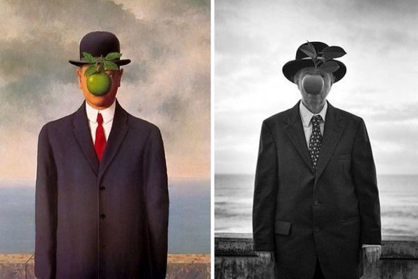 Рене Магритта – человек в котелке, 1964