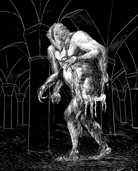 Говард Лавкрафт модель Пикмана