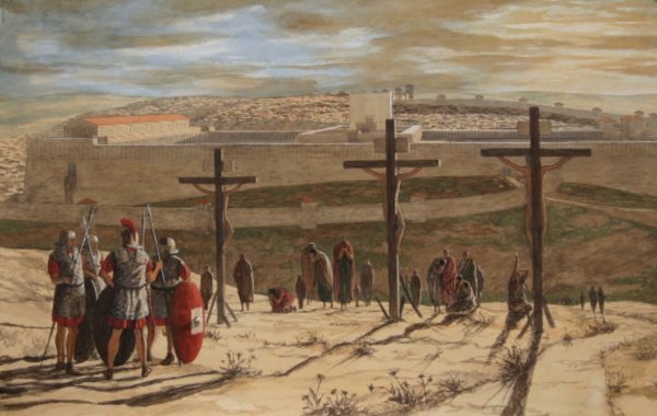 Гора Голгофа Распятие Иисуса Христа