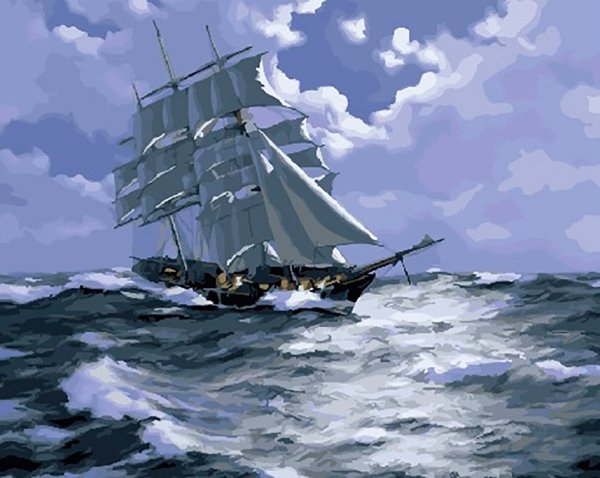 Художник маринист James Brereton