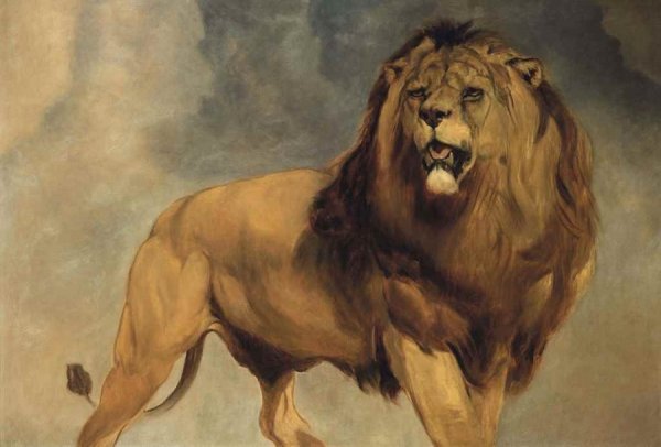 Картины со львами известных художников