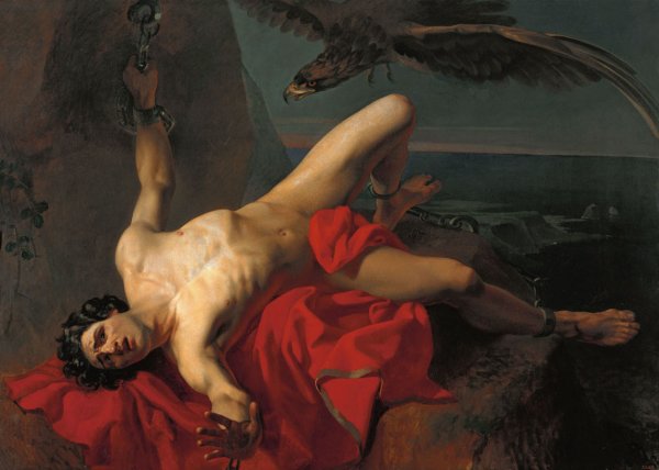 Картина Михайлова Прометей