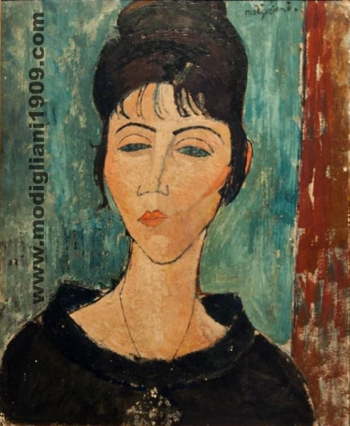 Амедео Модильяни рыжеволосая девушка