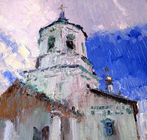 Бато Дугаржапов картины Церковь