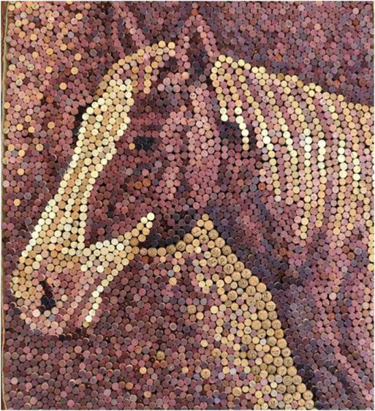 Мозаика из монет