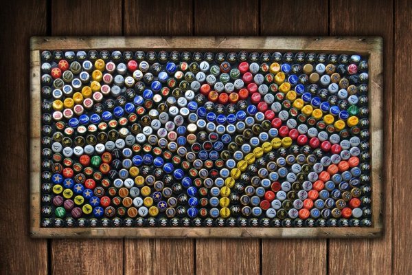 Панно из пробок от пива