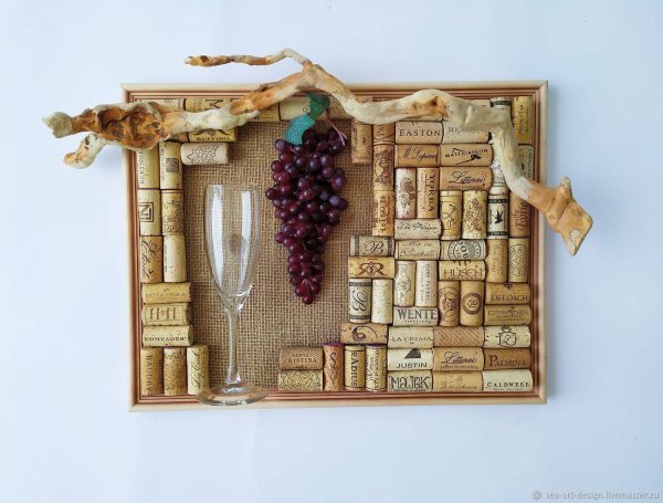 Панно на кухню из дерева