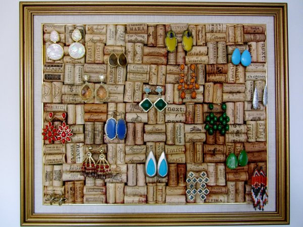 Панно из пробок от вина