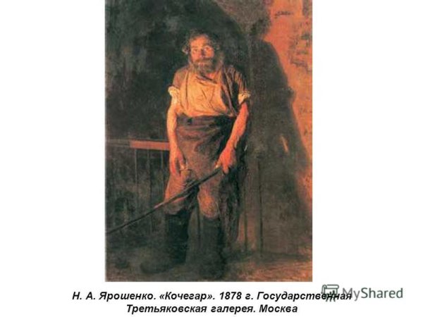 Николай Александрович Ярошенко Кочегар