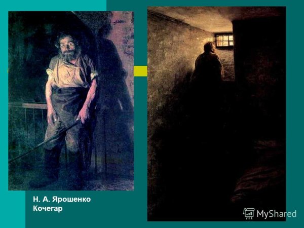 Николай Ярошенко «Кочегар». 1878;