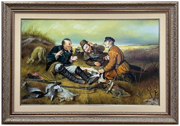 В Г Перов охотники на привале
