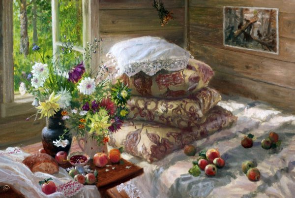 Художник Жданов Владимир Юрьевич деревня