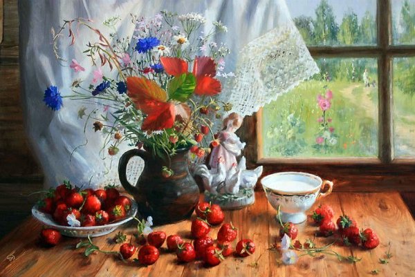 Август Владимир Жданов живопись