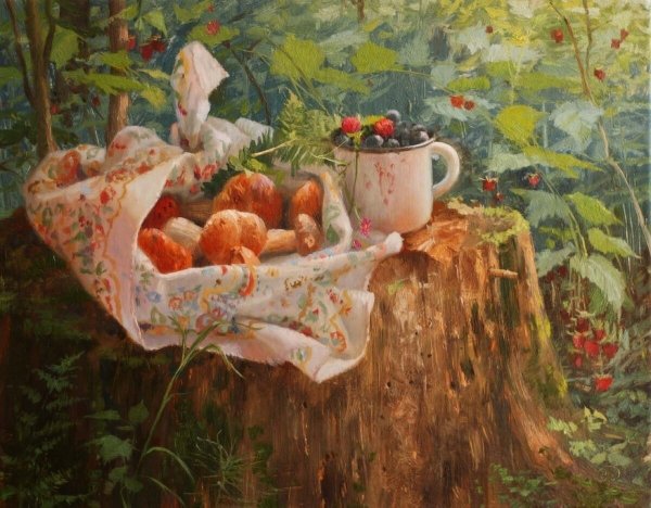 Август Владимир Жданов живопись