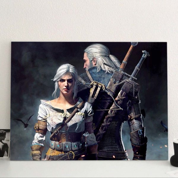 Ведьмак живопись