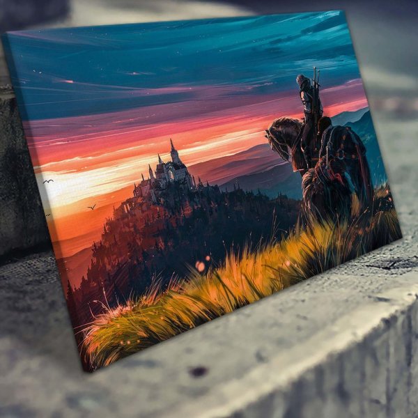 Ведьмак живопись