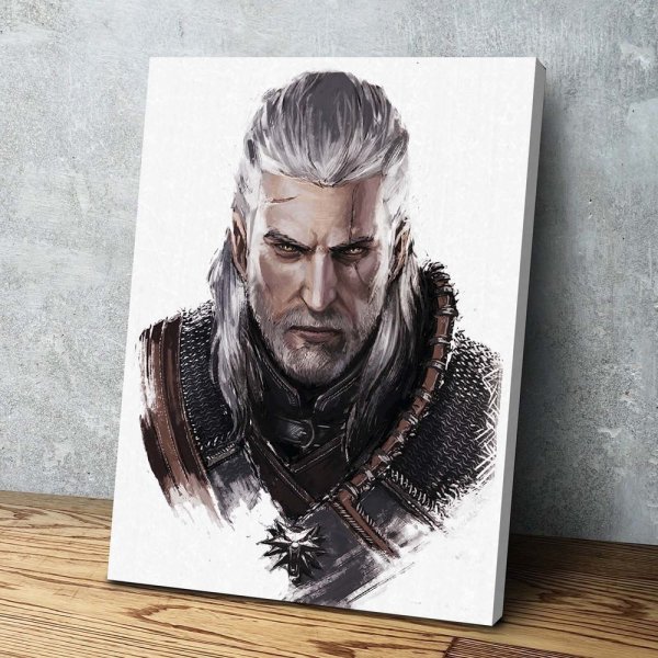 Картина Геральт - Ведьмак