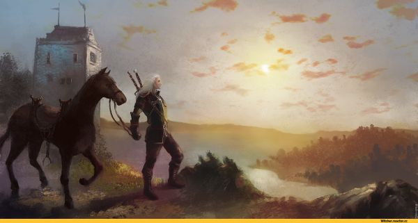 Геральт и плотва арт