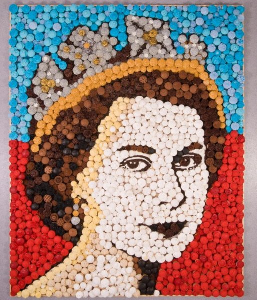 Мозаика из круп