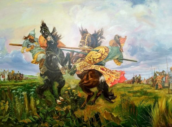 Александр Пересвет и Челубей