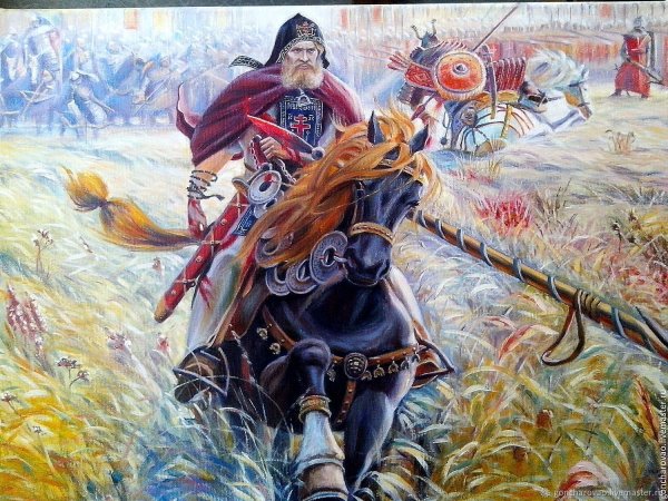 Пересвет и Челубей Куликовская битва