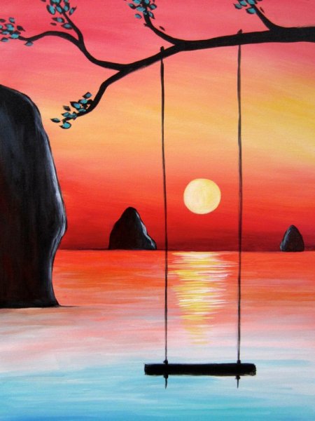 Пейзаж легкий