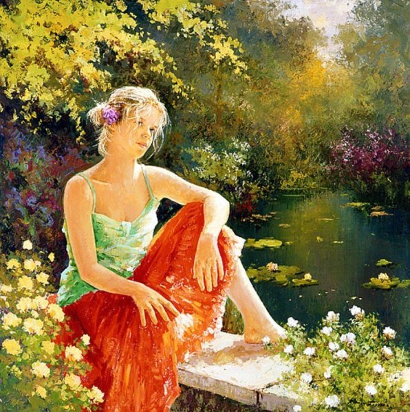 Художник Джон Симмонс картины