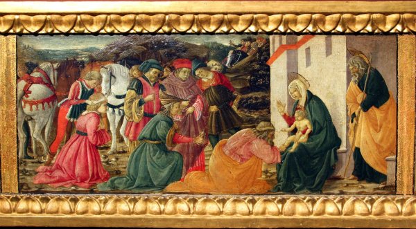 Филиппино Липпи поклонение волхвов