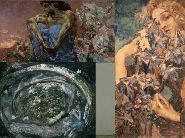 Врубель демон 1890