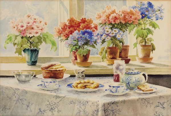 Картины Ольга Куликовская-Романова (1882-1960)