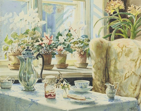 Картины Ольга Куликовская-Романова (1882-1960)