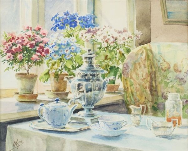 Акварели Ольги Романовой княжны