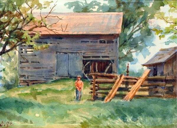 Ольга Александровна Куликовская-Романова картины Россия храм