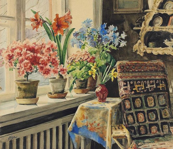 Художник Ольга Куликовская-Романова