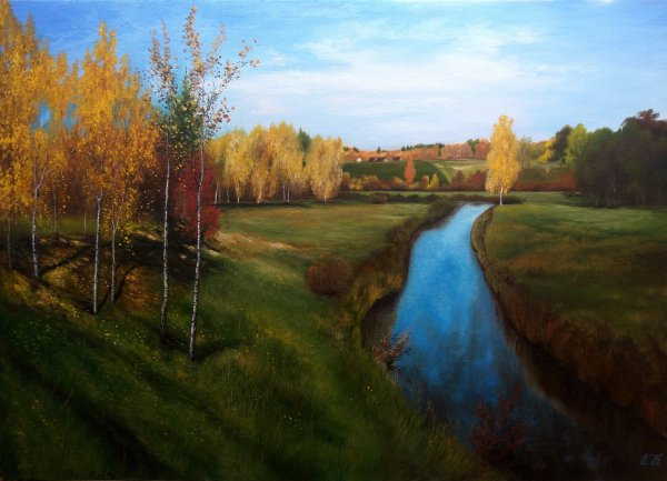 Левитан Золотая осень