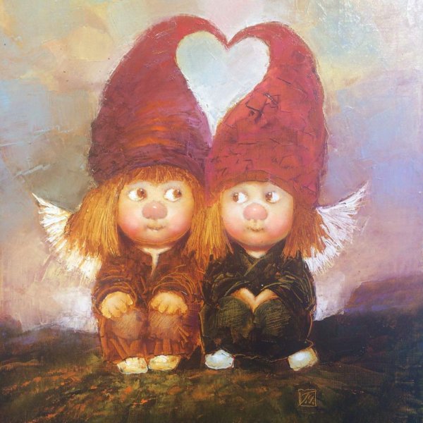 Художник Галина чувиляева ангелочки