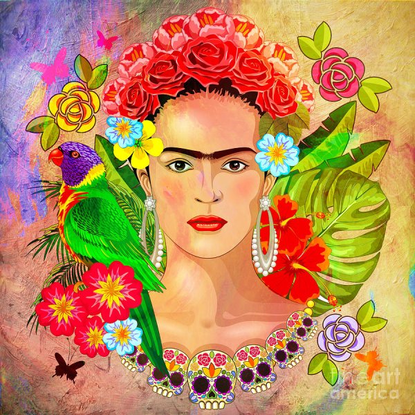 Фрида Кало шарж