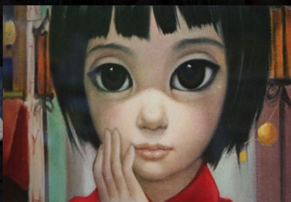 Автор картин большие глаза Маргарет Кин