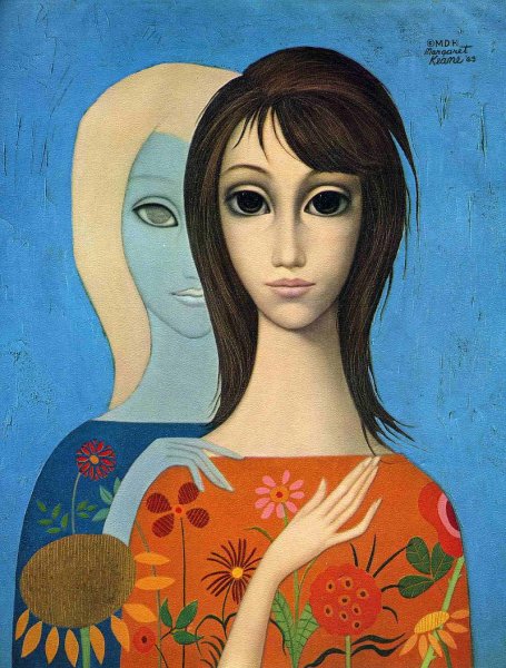 Уолтер и Маргарет Кин картины