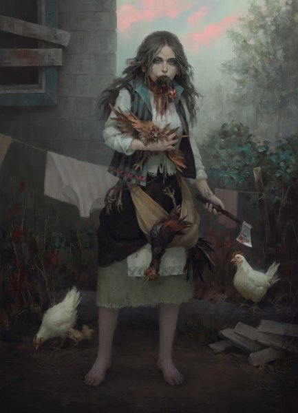 Художник Юлия Литвинова притон ангелов