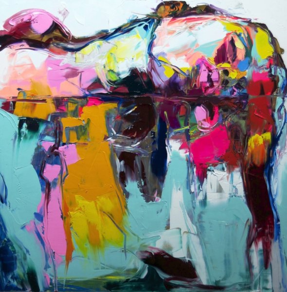 Абстрактные картины для интерьера