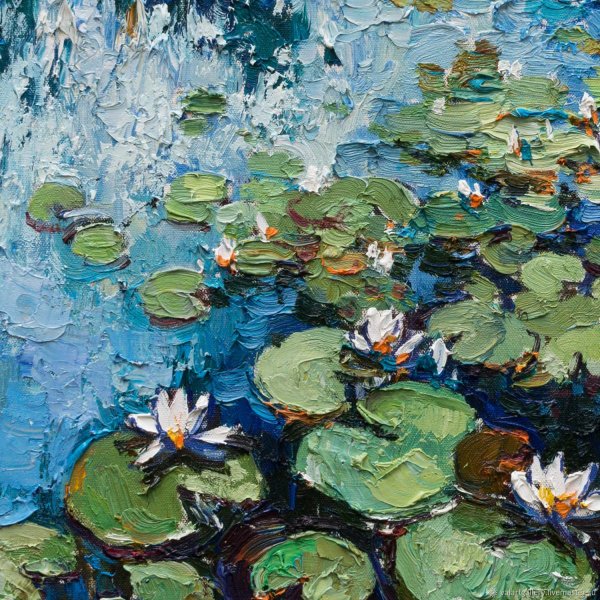 Моне Лотосы кувшинки