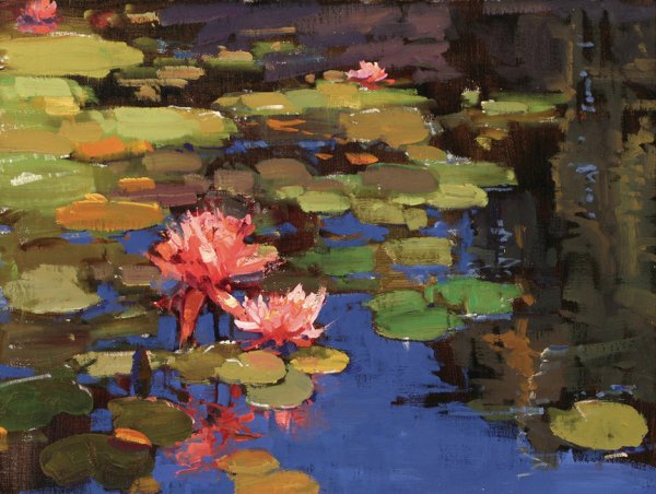 Клод Моне мастихин