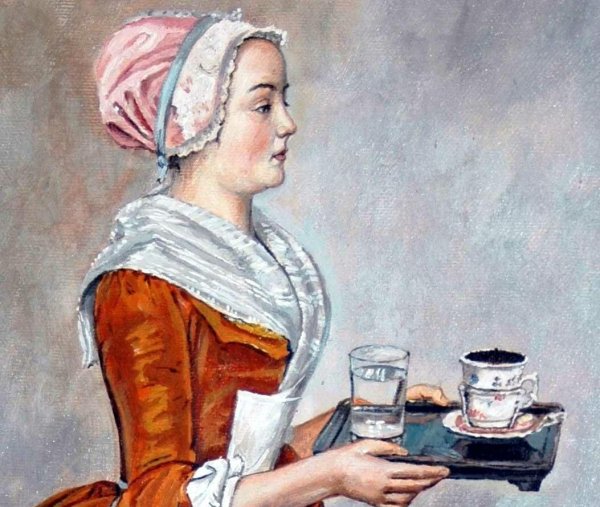 Шоколадница Жан-Этьен Лиотар 1745