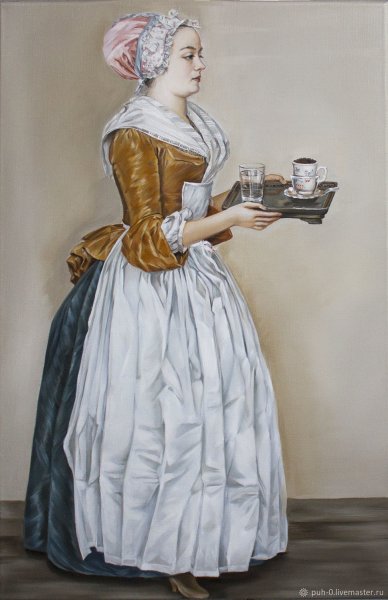 Лиотар Шоколадница картина