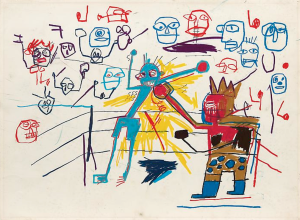 Жан-Мишеля Баския «воин»