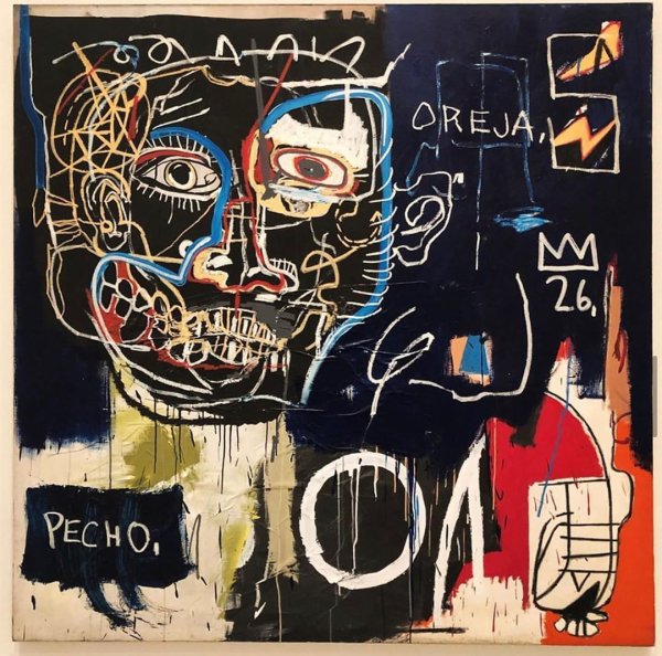 Жан-Мишель Баския череп