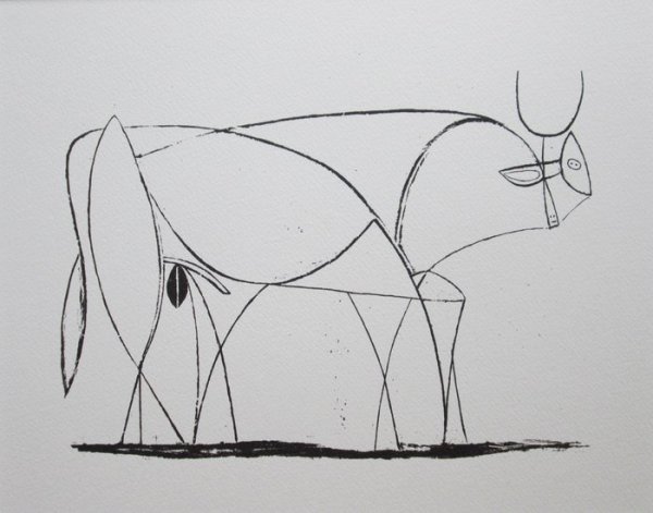 Пикассо бык картина