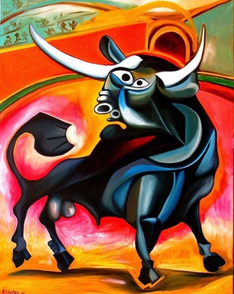 Пабло Пикассо бык